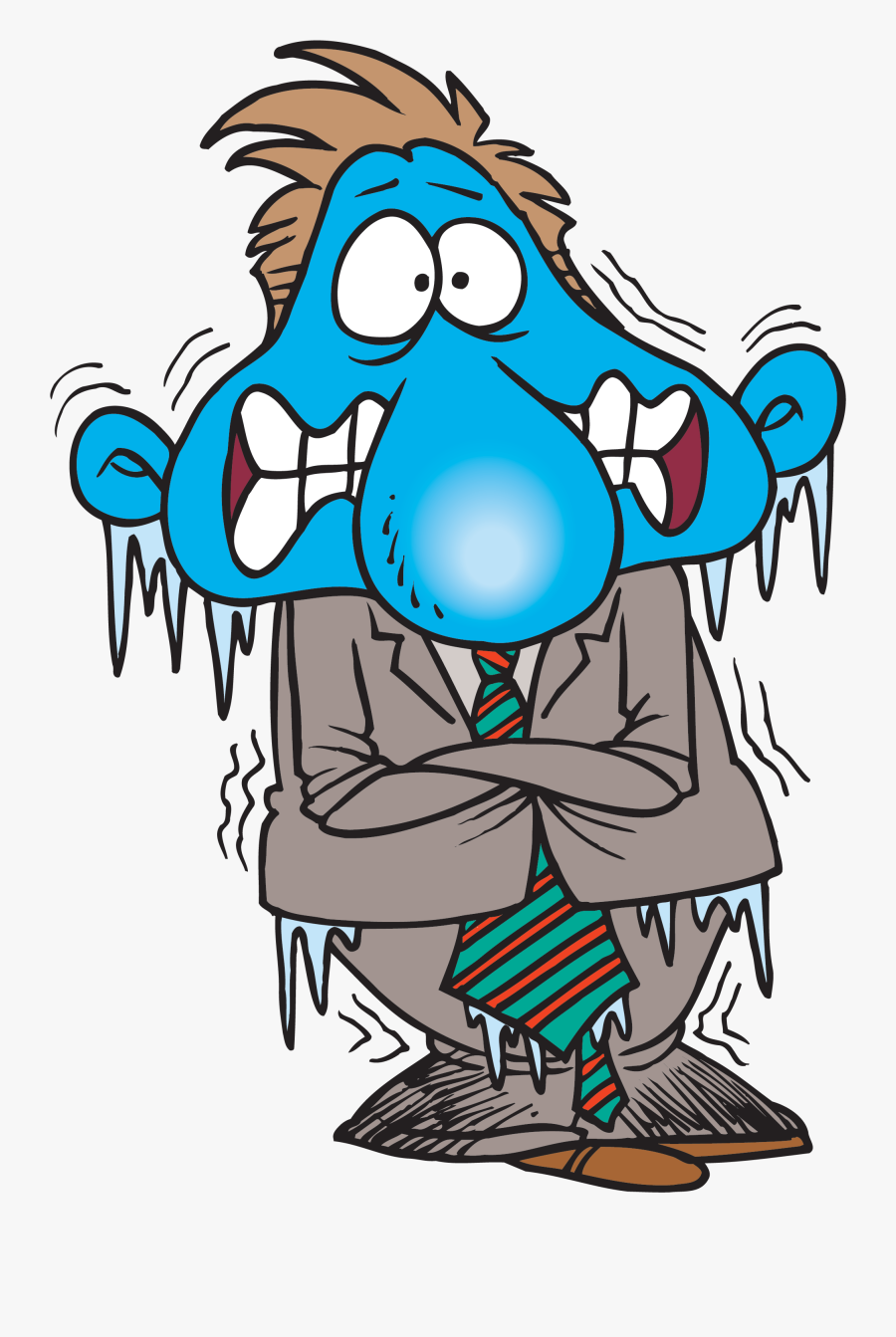 Too Cold Clipart, Transparent Clipart