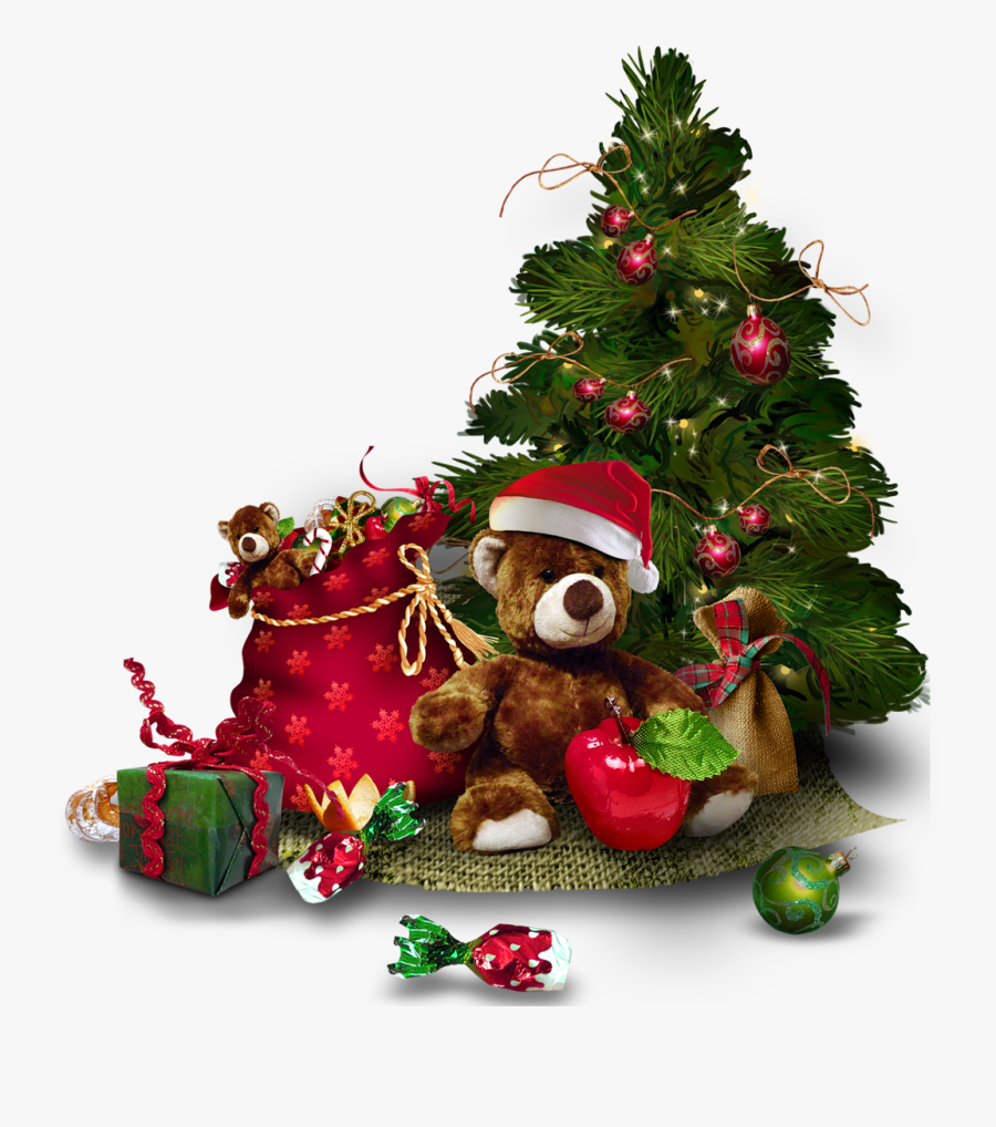 Free Christmas Clip Art Transparent Background - Merry Christmas Tree Png, Transparent Clipart