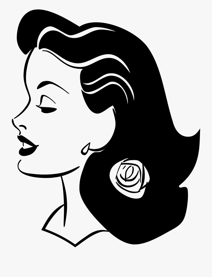 Nose Clipart Nose Profile - Woman Face Profile Png, Transparent Clipart