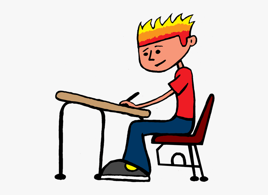 Boy Student Clipart Free Images - Hard Working Student Clipart, Transparent Clipart