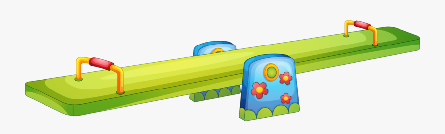 Monkeys On Seesaw, Transparent Clipart