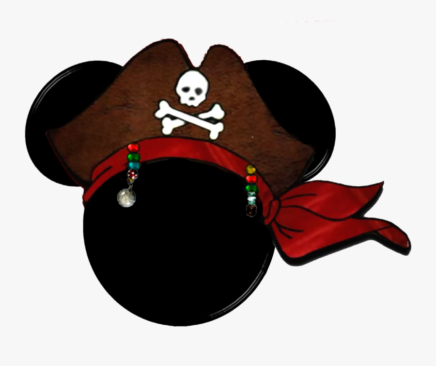 Imagens - Jack Sparrow Mickey Head, Transparent Clipart