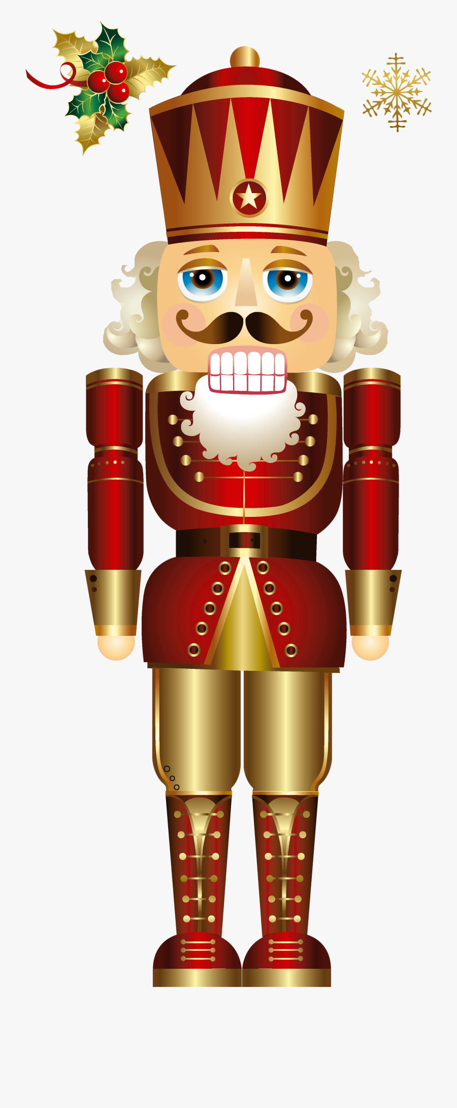 Free Nutcracker Adult Coloring - Christmas Nutcracker Clipart, Transparent Clipart