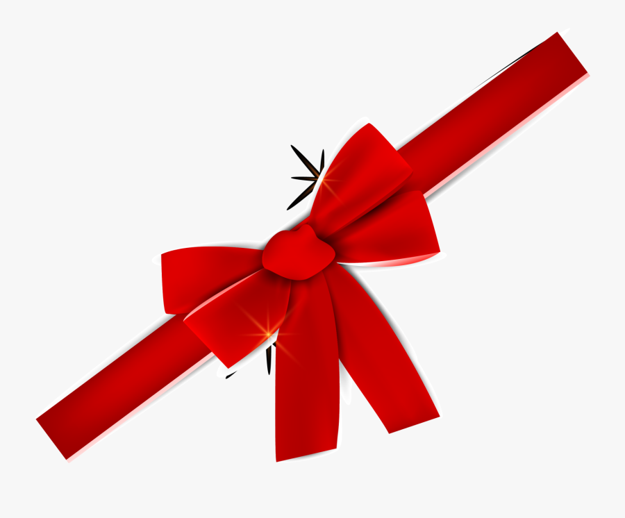 Christmas Bow Tie Clipart New Year Images Vector Transparent - Moños En Cinta Png, Transparent Clipart