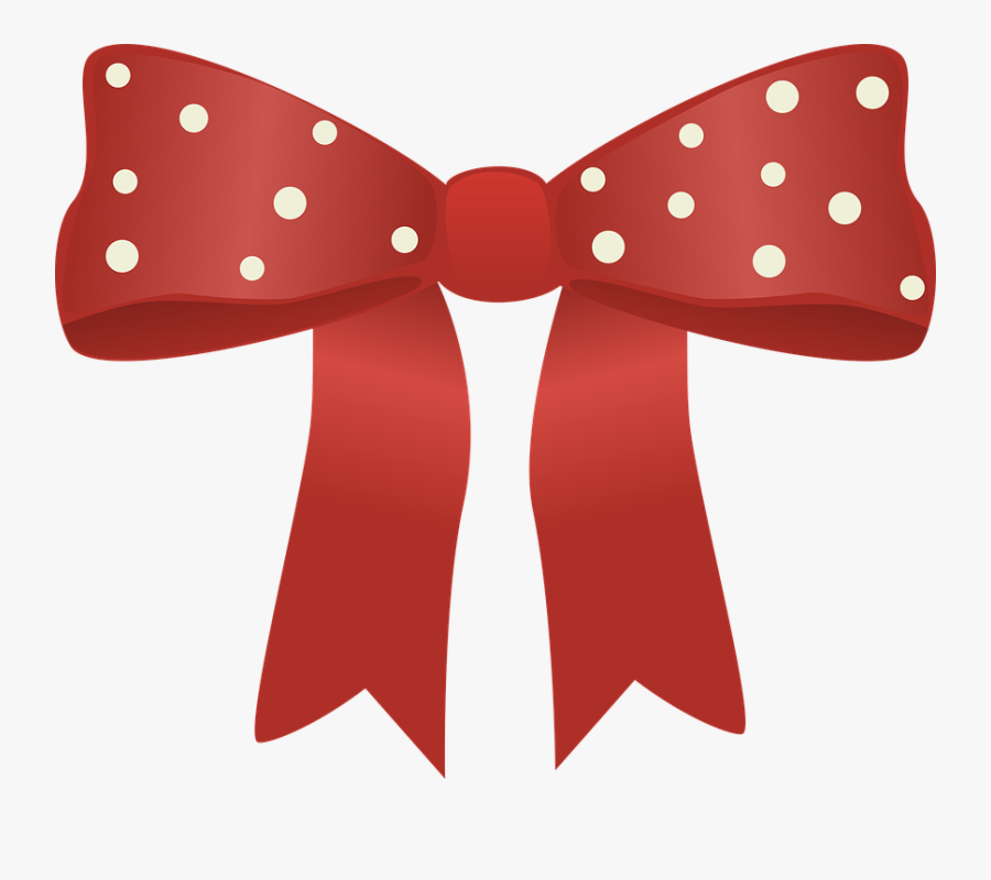Transparent Red Bow Tie Clipart - Gravata De Natal Png, Transparent Clipart