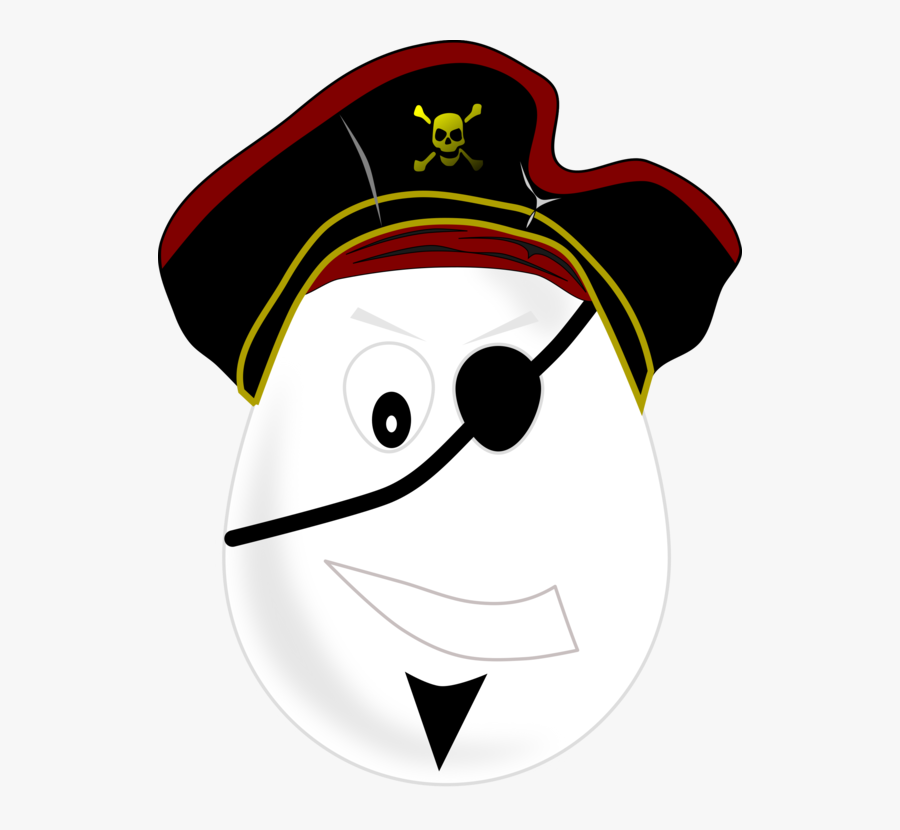 Pirate Egg, Transparent Clipart