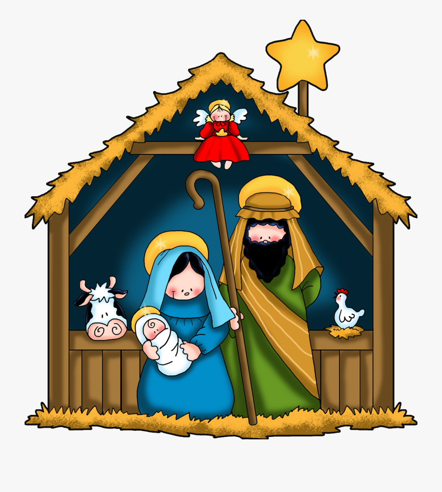The Nativity Children Free, Transparent Clipart