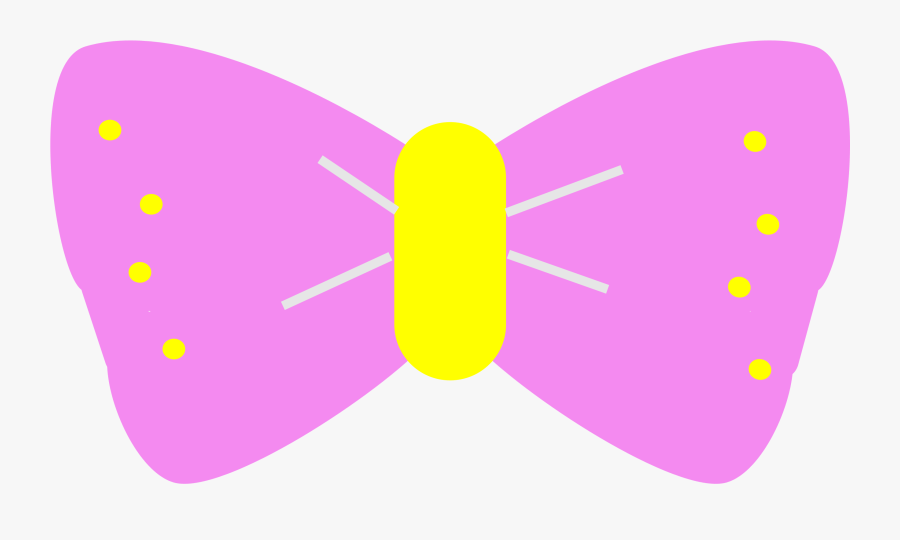 Bow Tie Clipart Baby Shower - Insect, Transparent Clipart
