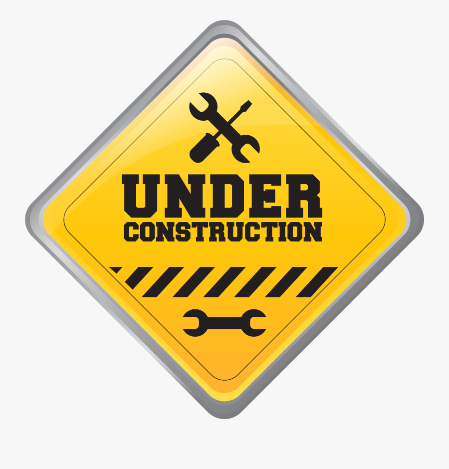 Under Construction Sign Png Clip Art, Transparent Clipart