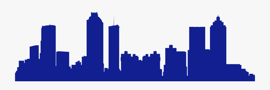 Atlanta City Skyline Clipart , Png Download - Skyline Atlanta, Transparent Clipart