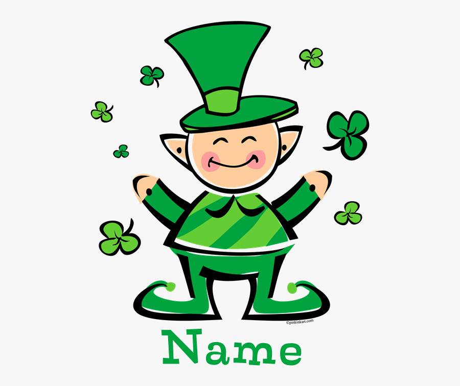 Personalized Wee Leprechaun Pillow Case Clipart , Png, Transparent Clipart