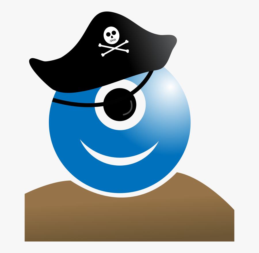 Alien Pirate Svg Clip Arts - Pirate Hat Clip Art, Transparent Clipart