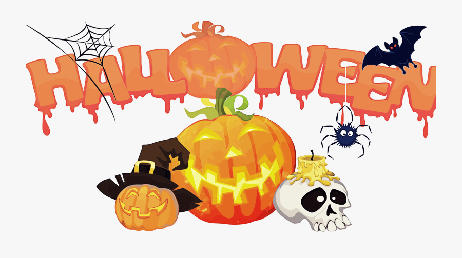 Halloween Decorations Clipart, Transparent Clipart