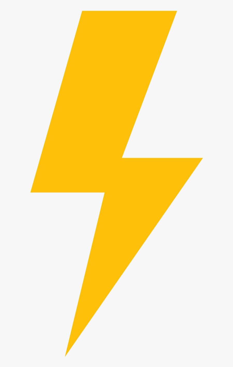 Clipart Freeuse Bolt Vector - Electricity Logo Yellow, Transparent Clipart