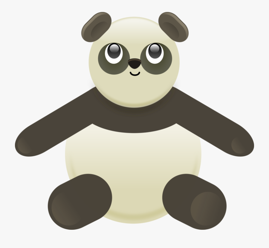 Panda Bear Clip Art, Transparent Clipart