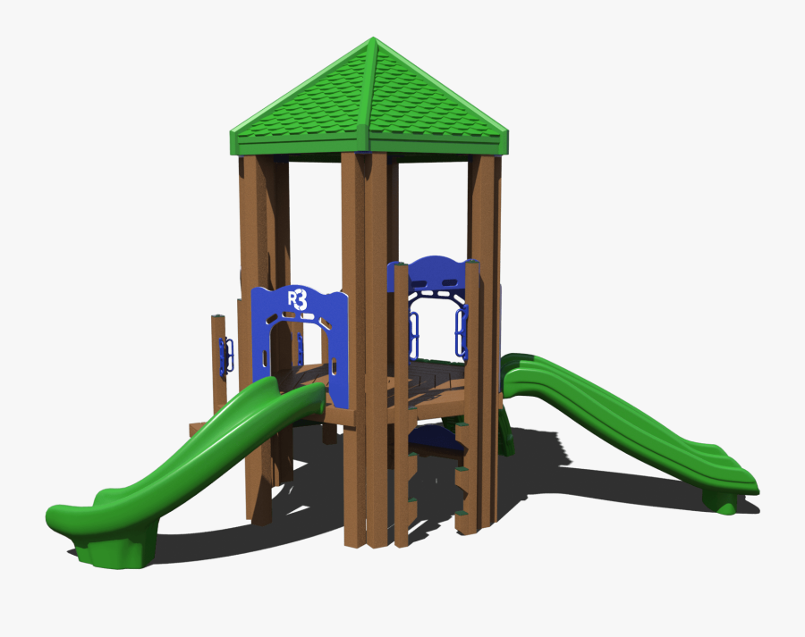 Ophelia Commercial Playground System - Playground Slide, Transparent Clipart
