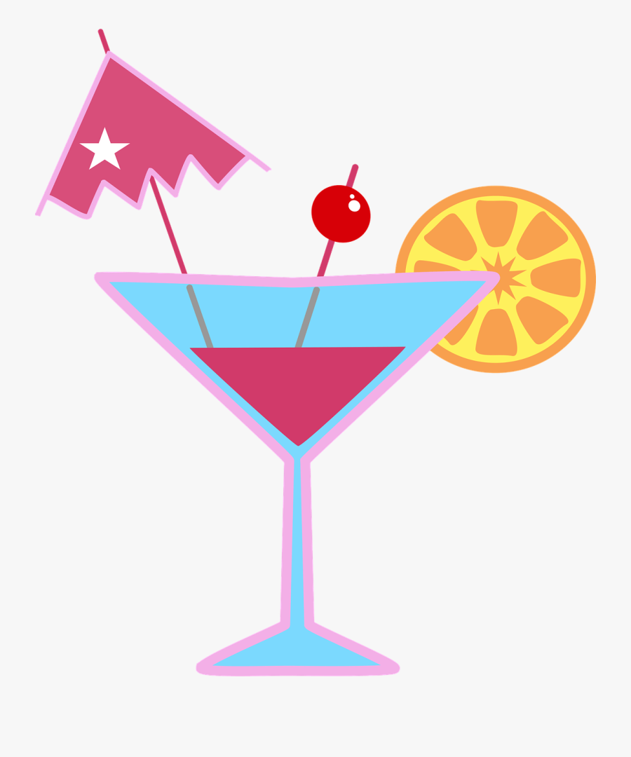 Alcohol Clipart Wedding Cocktail - Cocktail Clip Art, Transparent Clipart