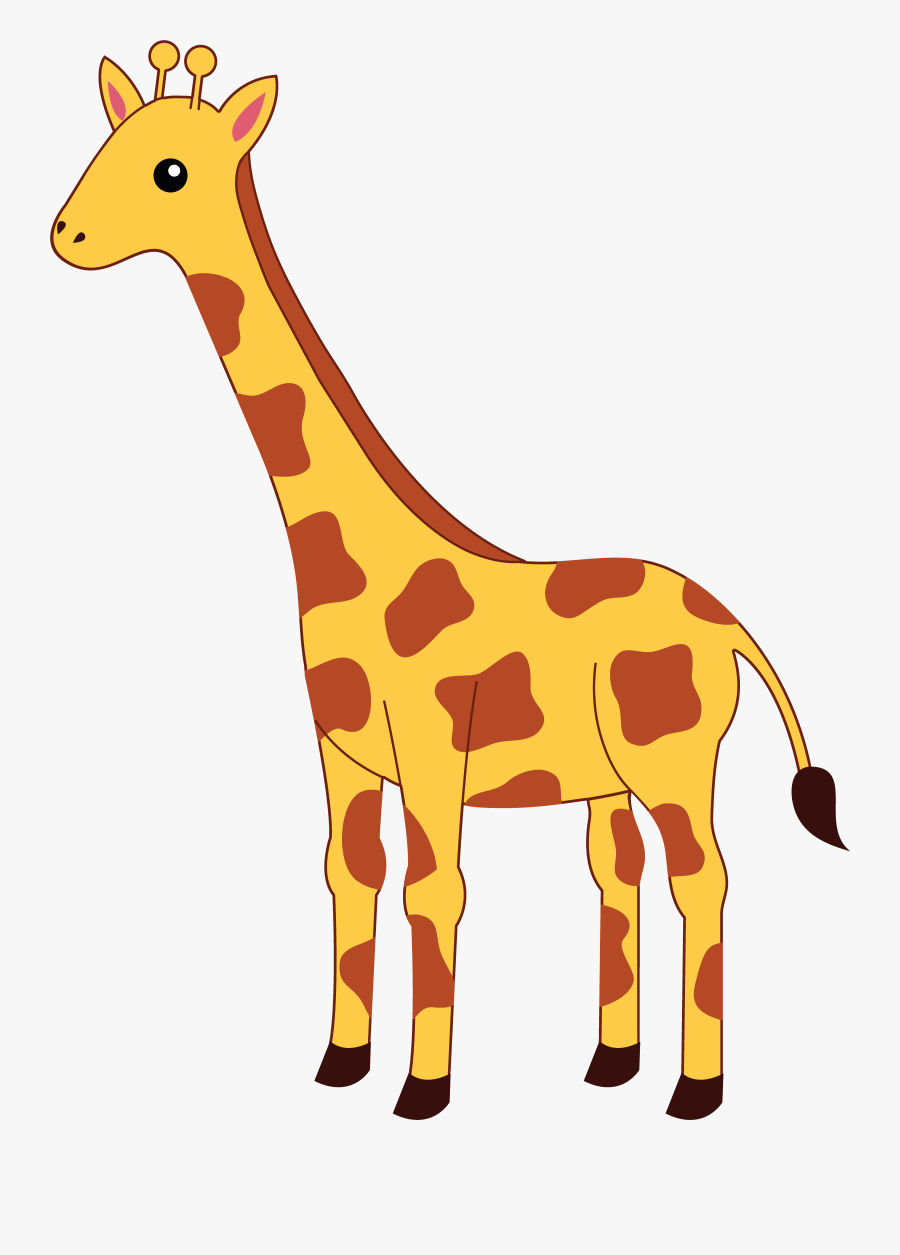 Giraffe Clipart, Transparent Clipart