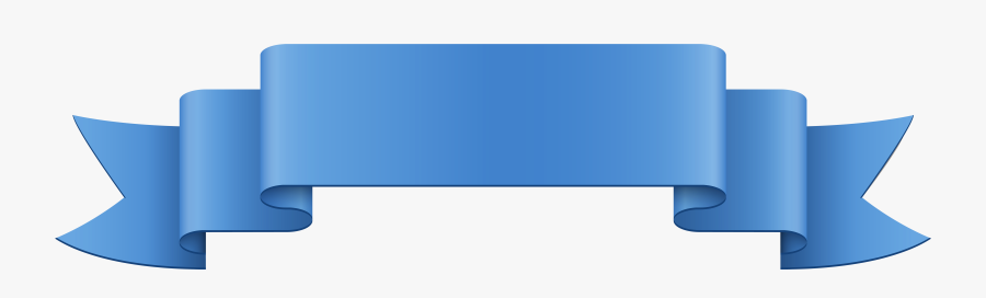 28 Collection Of Banner Clipart Blue - Ribbon Banner Blue Png, Transparent Clipart