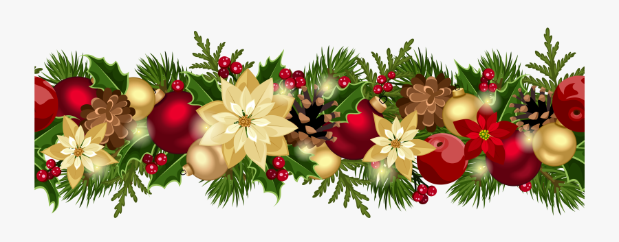 Merry Christmas Clip Art - Transparent Christmas Frame Clipart, Transparent Clipart