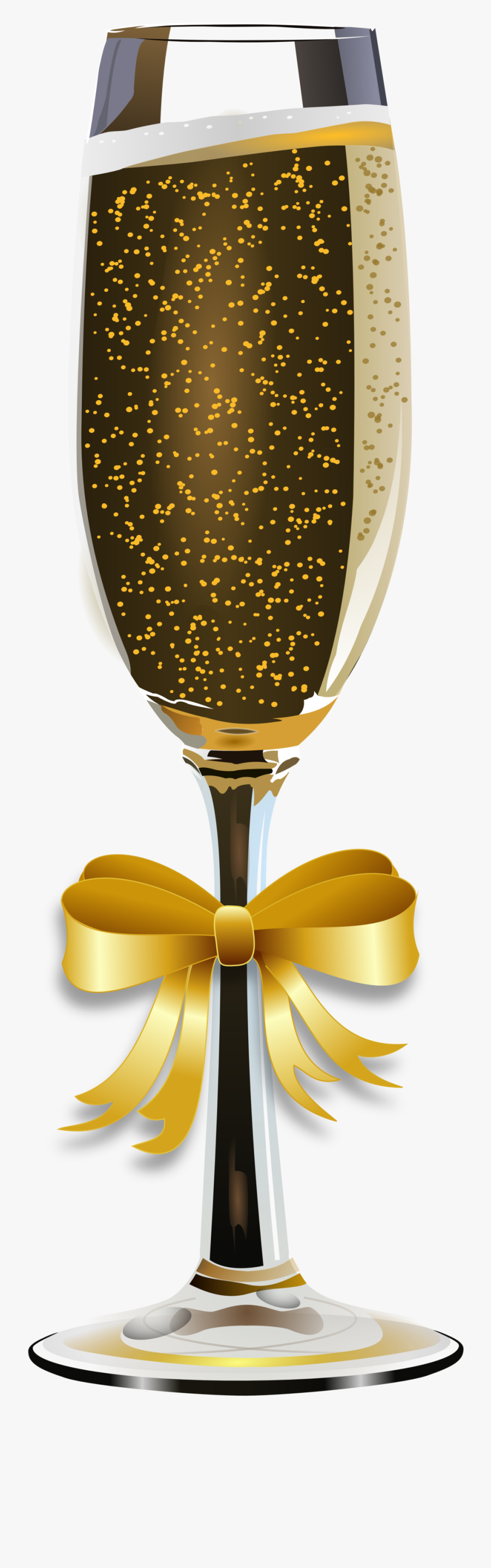 Gold Clipart Wine Glass - Gold Wine Glass Clipart, Transparent Clipart