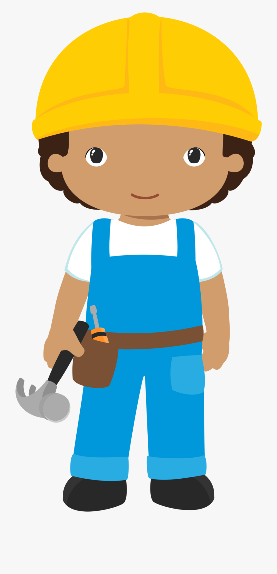 Construction Clipart To Printable To - Construction Worker Clipart, Transparent Clipart