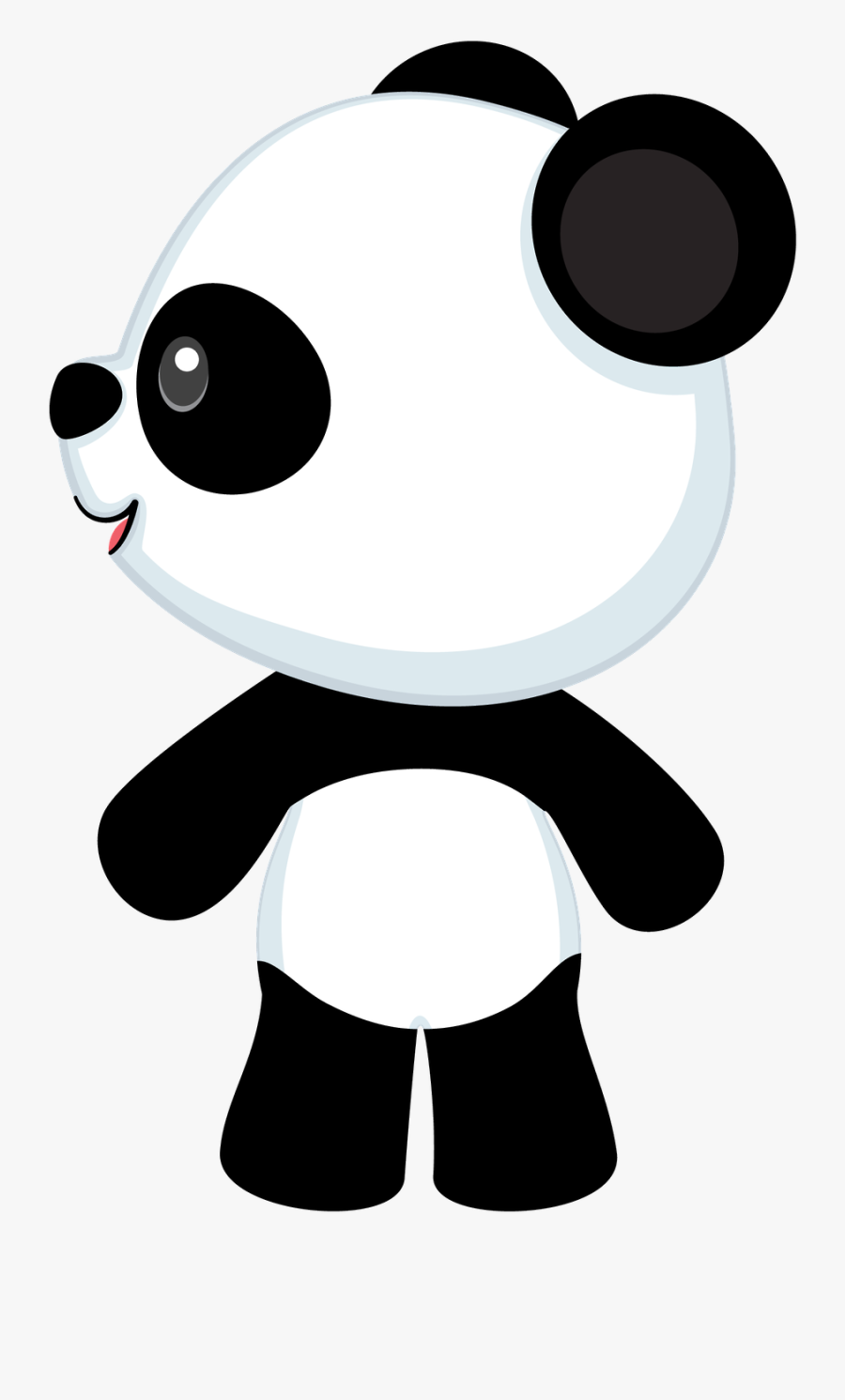 Transparent Cute Panda Png - Panda Clipart, Transparent Clipart