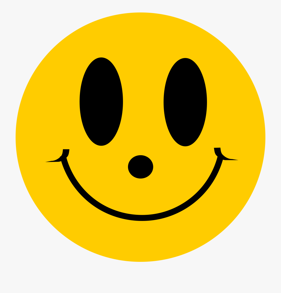 Simple Smiley Face - Smiley Face Smile Clipart, Transparent Clipart