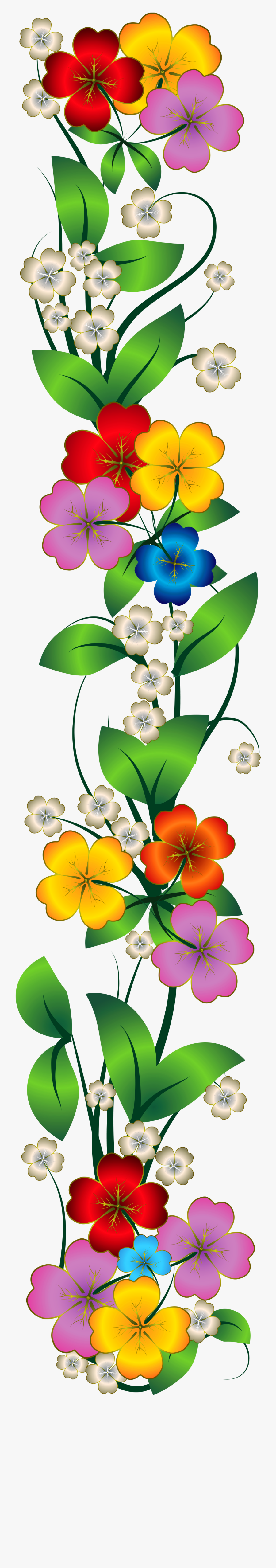 Flower Decoration Clipart, Transparent Clipart
