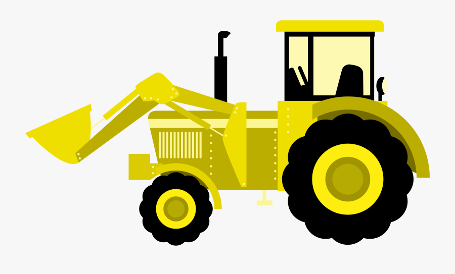 John Deere Agriculture Graphics Yellow Transparent - Clipart Tractor Png, Transparent Clipart