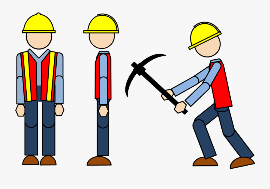 Construction Worker Free Clipart No Background - Construction Worker Clipart, Transparent Clipart