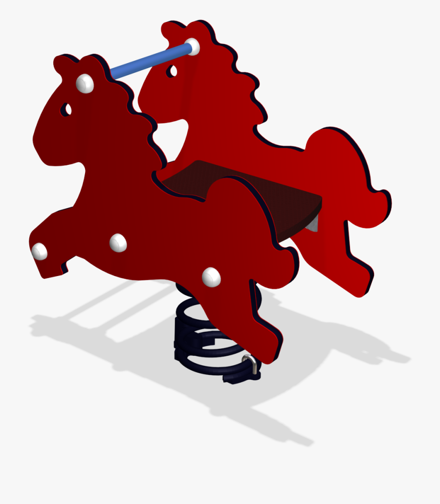 Clipart Horse Playground - Cartoon, Transparent Clipart