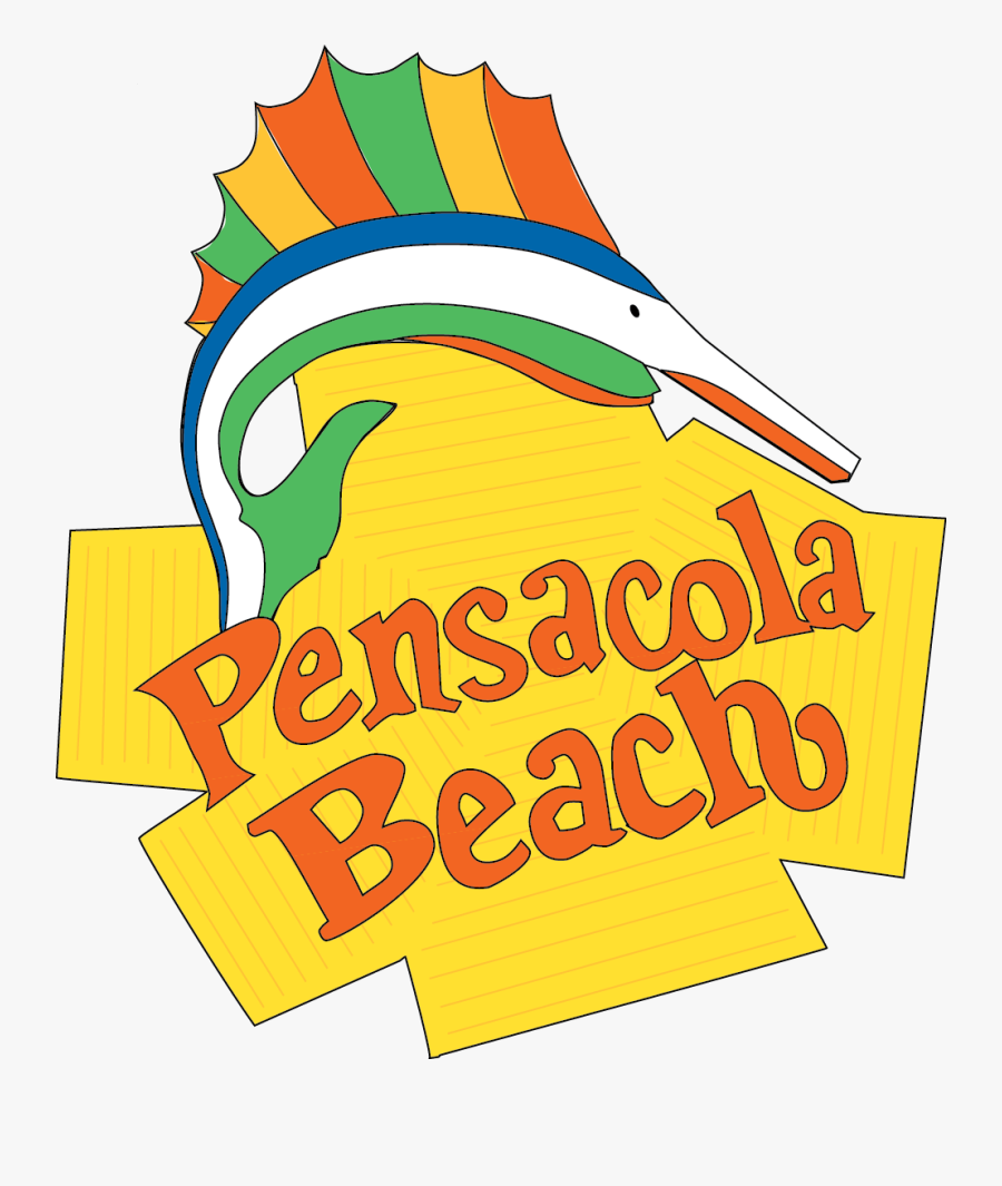 Santa Rosa Island Authority - Pensacola Beach Sign Jpeg, Transparent Clipart