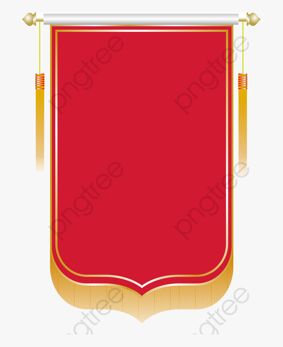 Banner Clipart Images - 锦旗 模板, Transparent Clipart