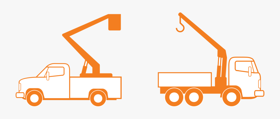 Construction Crane Clipart At Getdrawings - Truck With Crane Vector, Transparent Clipart
