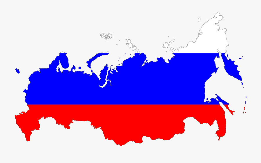 Russia Flag Map Drapeau Bandiera Bandeira Flagga Flagartist - Russia Map Flag Clipart, Transparent Clipart