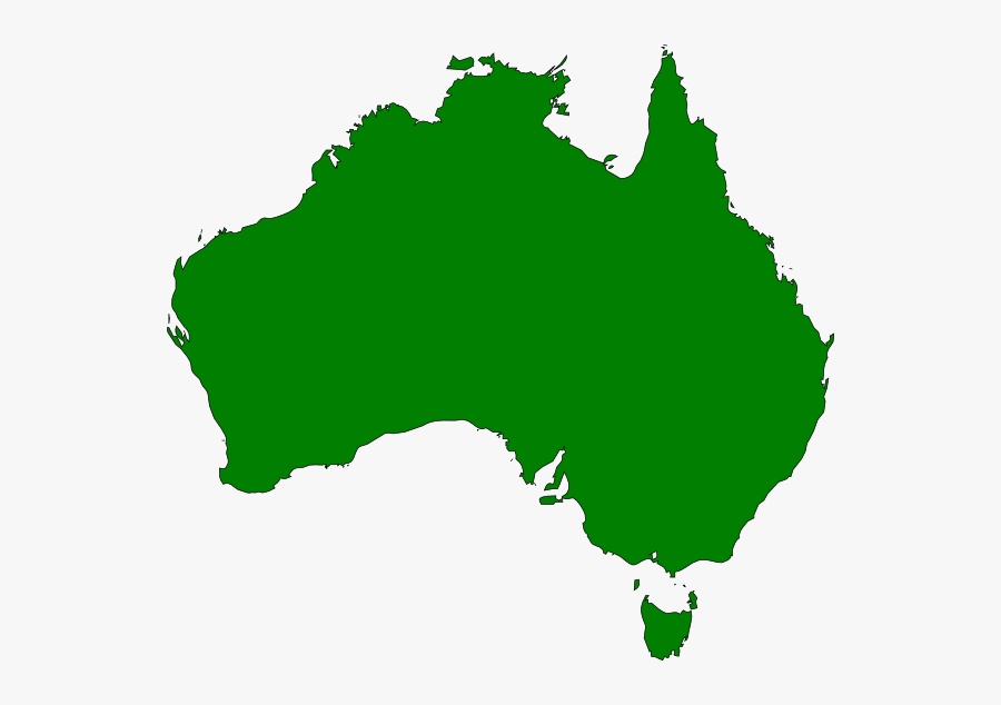 Transparent Map Clipart - Australia Clip Art, Transparent Clipart