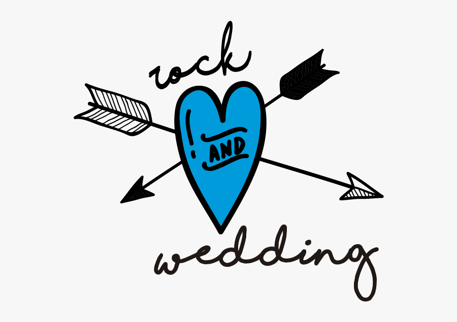 Rock And Wedding - Heart, Transparent Clipart
