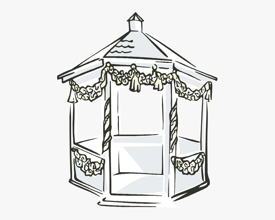 Gazebo Clip Art, Transparent Clipart