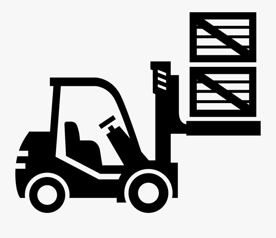 Construction Clipart To Free - Forklift Icon Free, Transparent Clipart