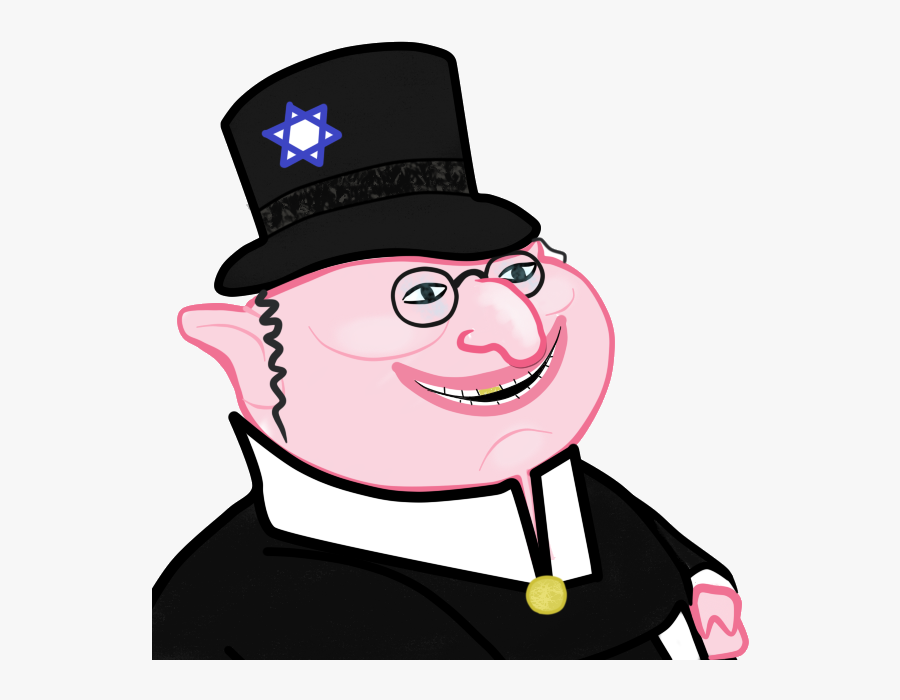 Facial Expression Vision Care Eyewear Nose Cartoon - Porky Jew, Transparent Clipart