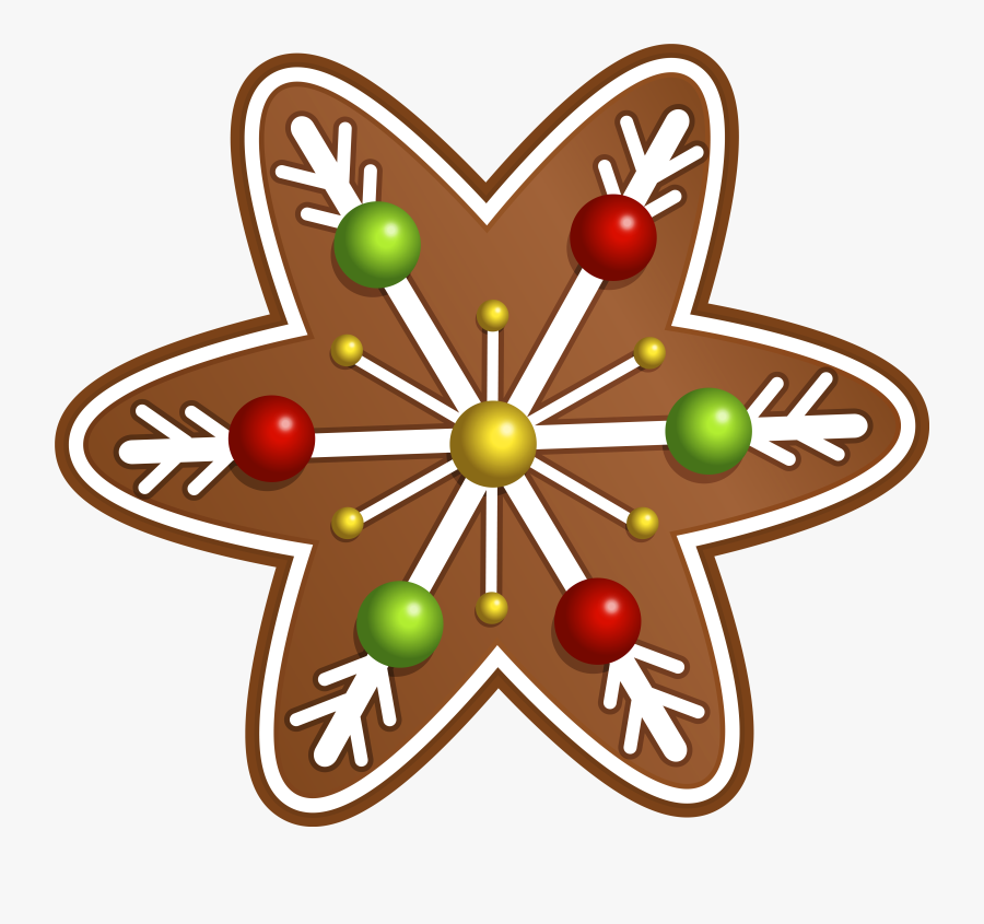 Cookie Star Png Image - Christmas Cookie Clipart Png, Transparent Clipart