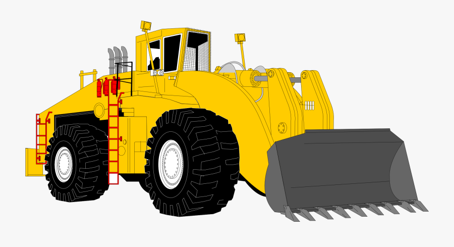 Transparent Tire Clipart Png - Heavy Equipment Hd Clip Art, Transparent Clipart