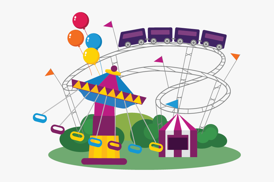 Amusement Park Clipart Png, Transparent Clipart