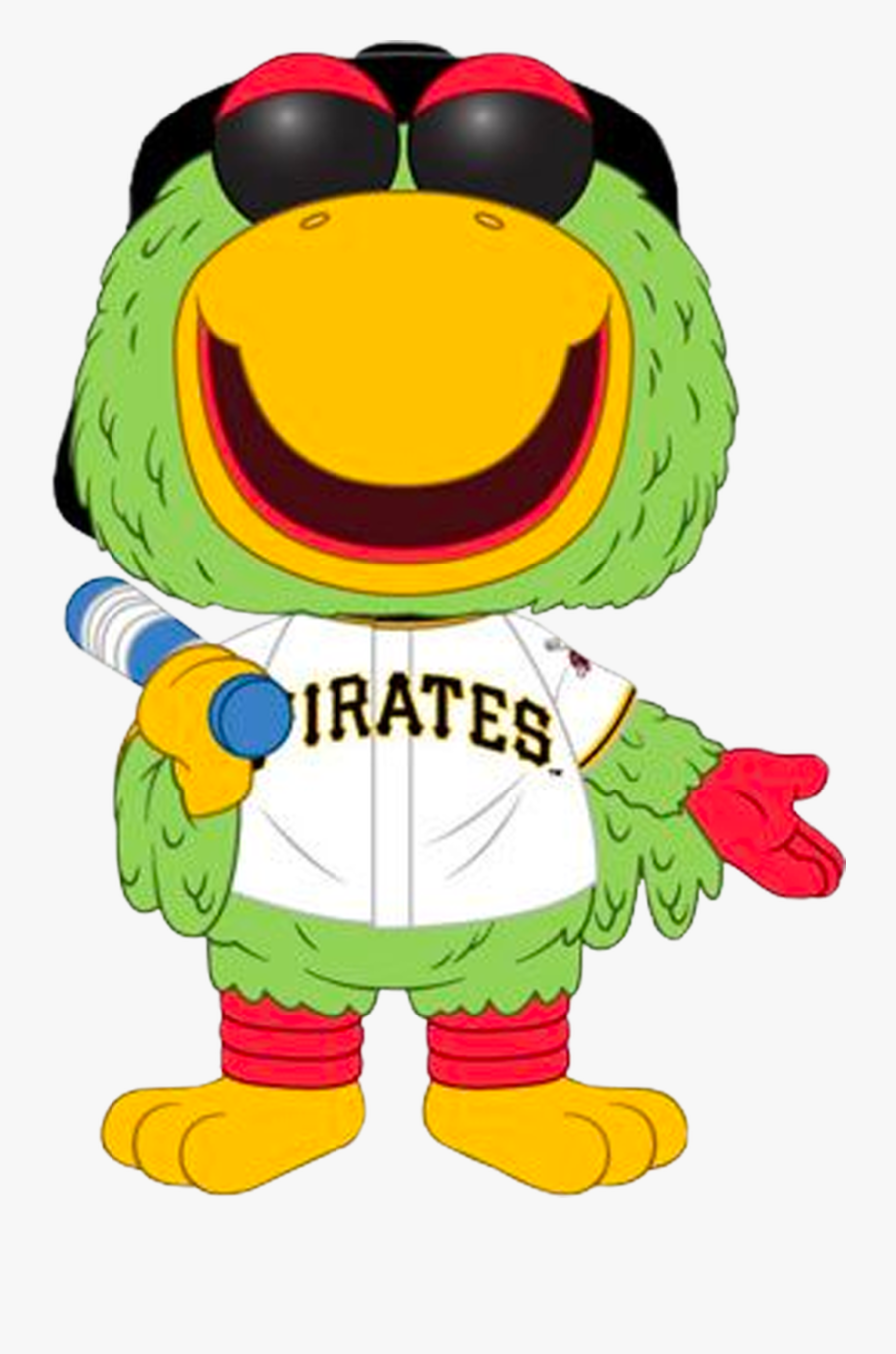 Baseball Clipart Pittsburgh Pirates - Pittsburgh Pirates Mascot, Transparent Clipart