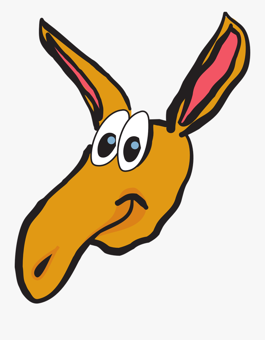 Larger Clipart Long Nose - Aardvark Head Clipart, Transparent Clipart