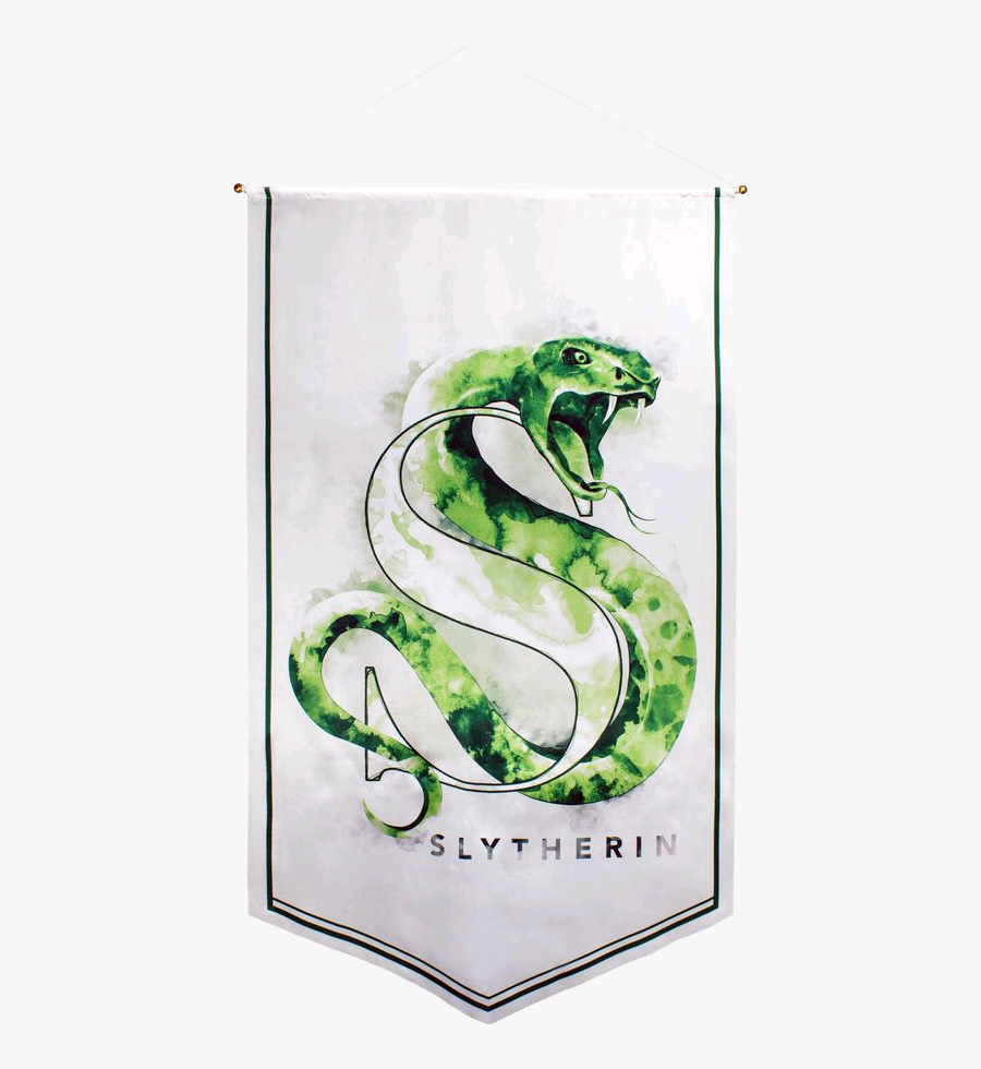 Banner Clipart Cu Litera - Harry Potter Posters Slytherin, Transparent Clipart