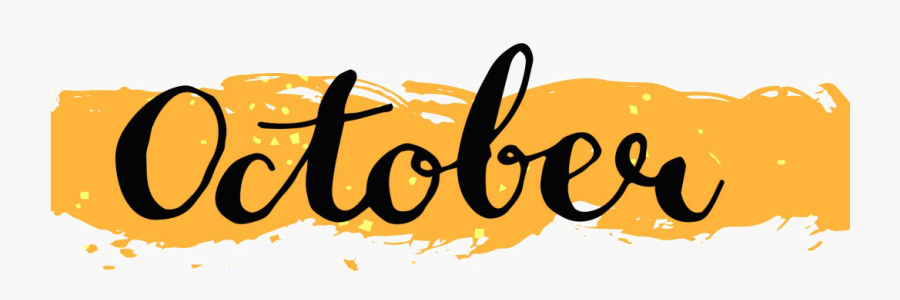 October Png Transparent Clipart , Png Download - Illustration, Transparent Clipart