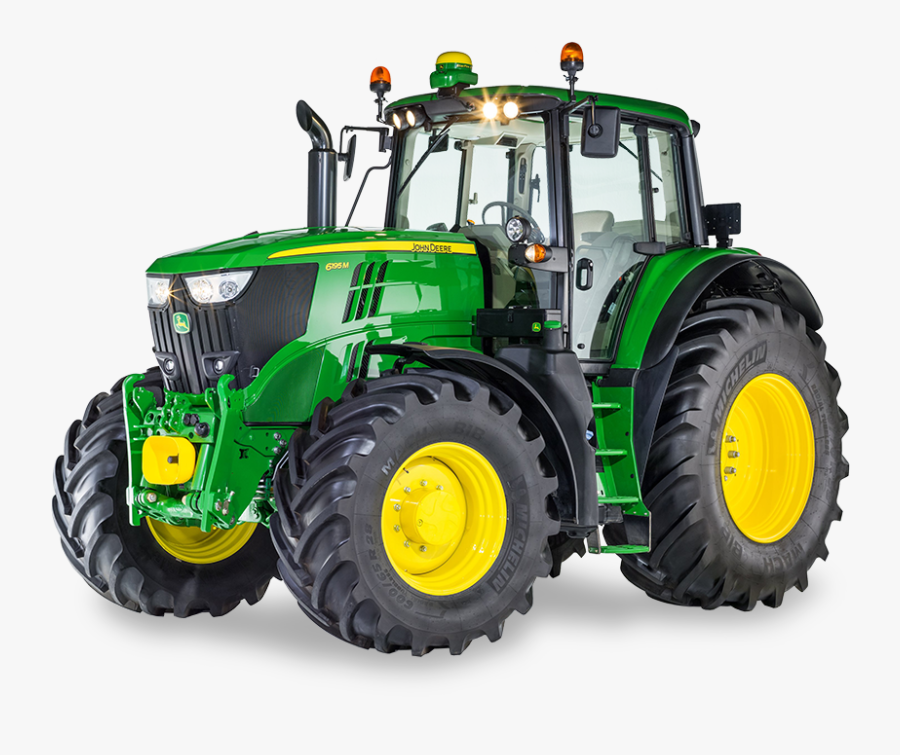 Tractor Clipart Tractor New Holland - John Deere 4066r Tractor, Transparent Clipart