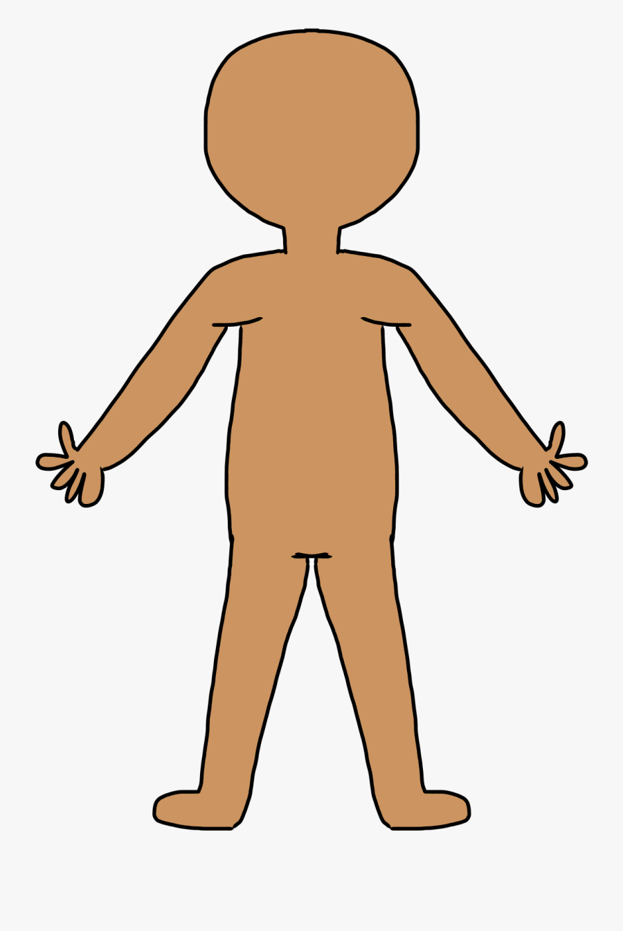 Body Clipart, Transparent Clipart